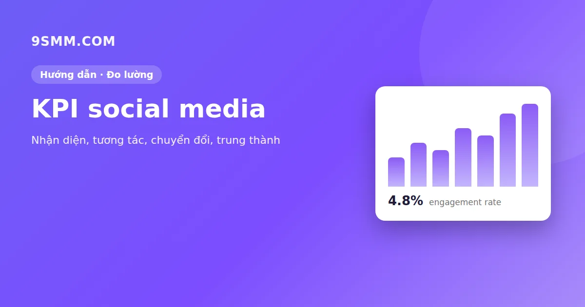 KPI social media: 12 chỉ số thực sự quan trọng